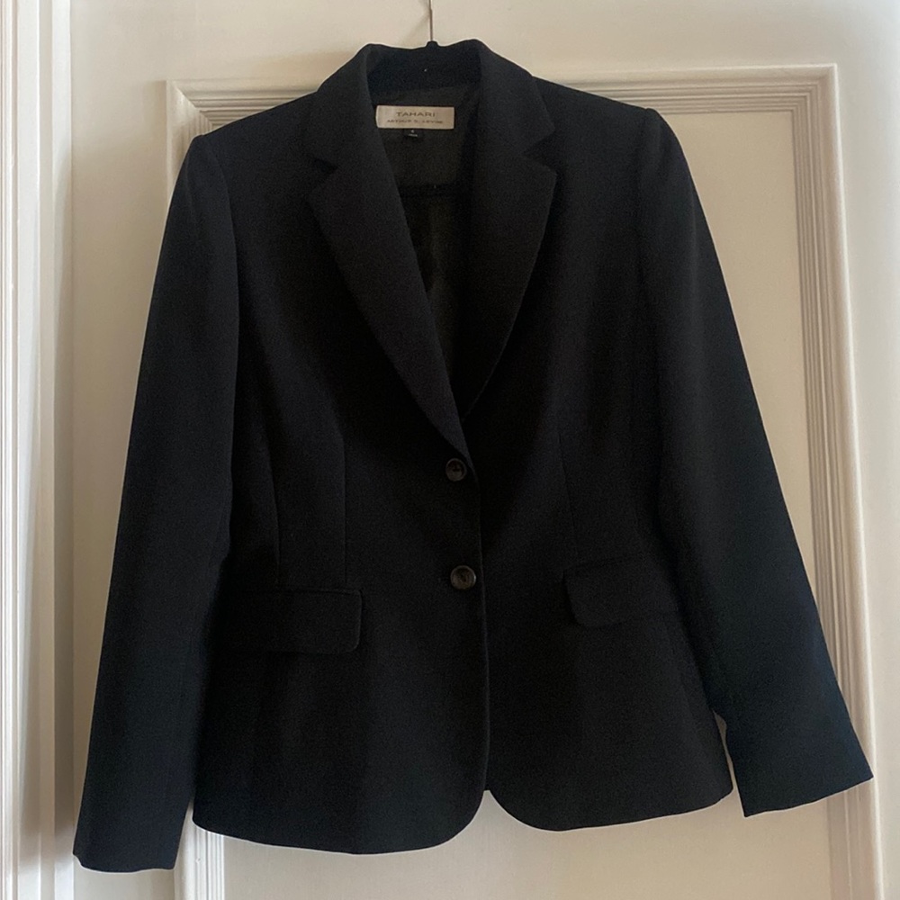 Black Tahari Blazer - Size 6